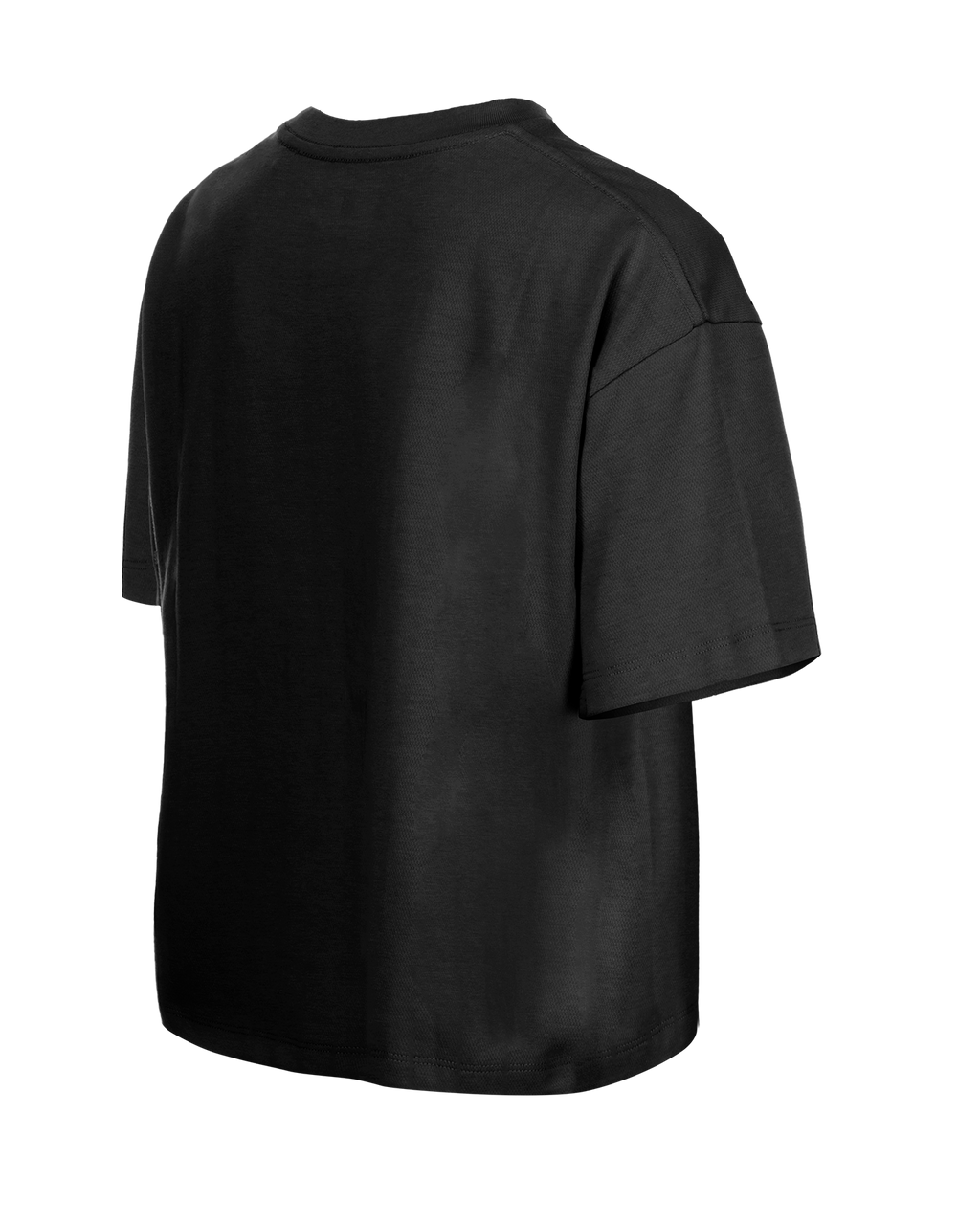 REDBLACKS WOMEN'S WAVY LOGO CROP TEE