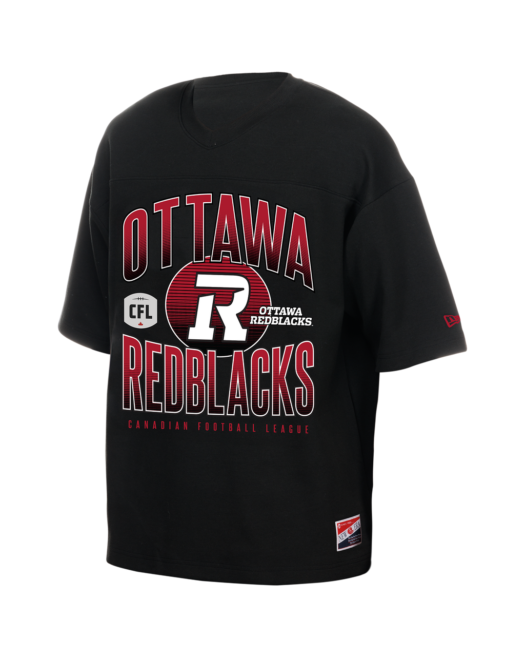 REDBLACKS THROWBACK V-NECK TEE