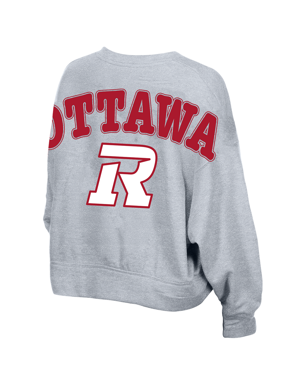 REDBLACKS WOMEN'S GLAM GAME V-NECK CREW