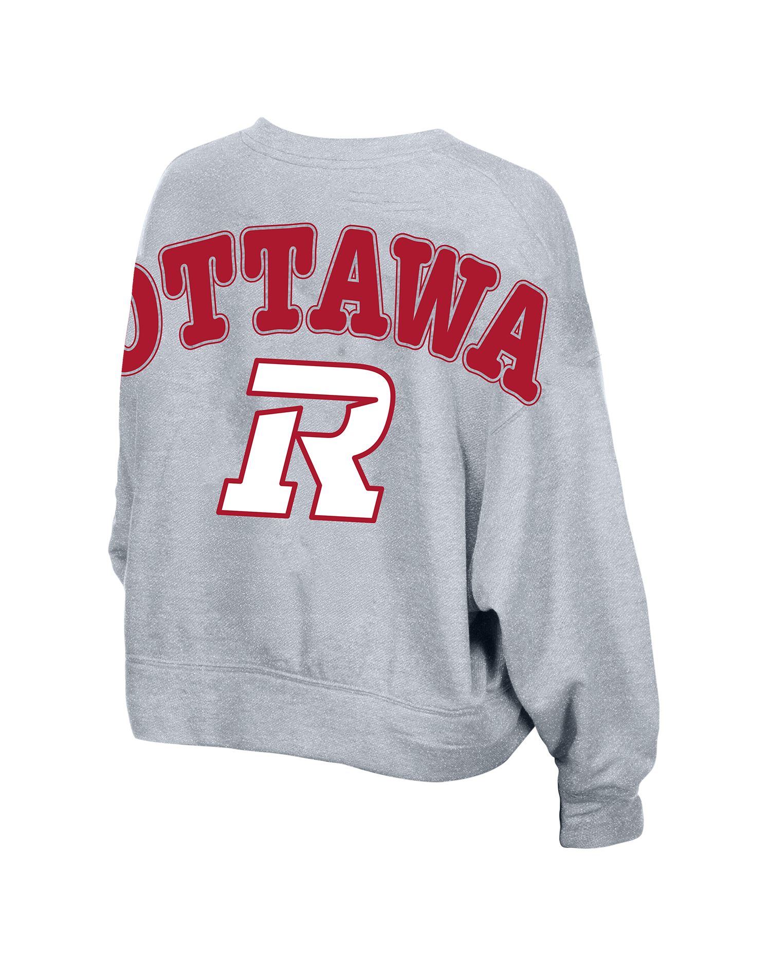 REDBLACKS WOMEN'S GLAM GAME V-NECK CREW
