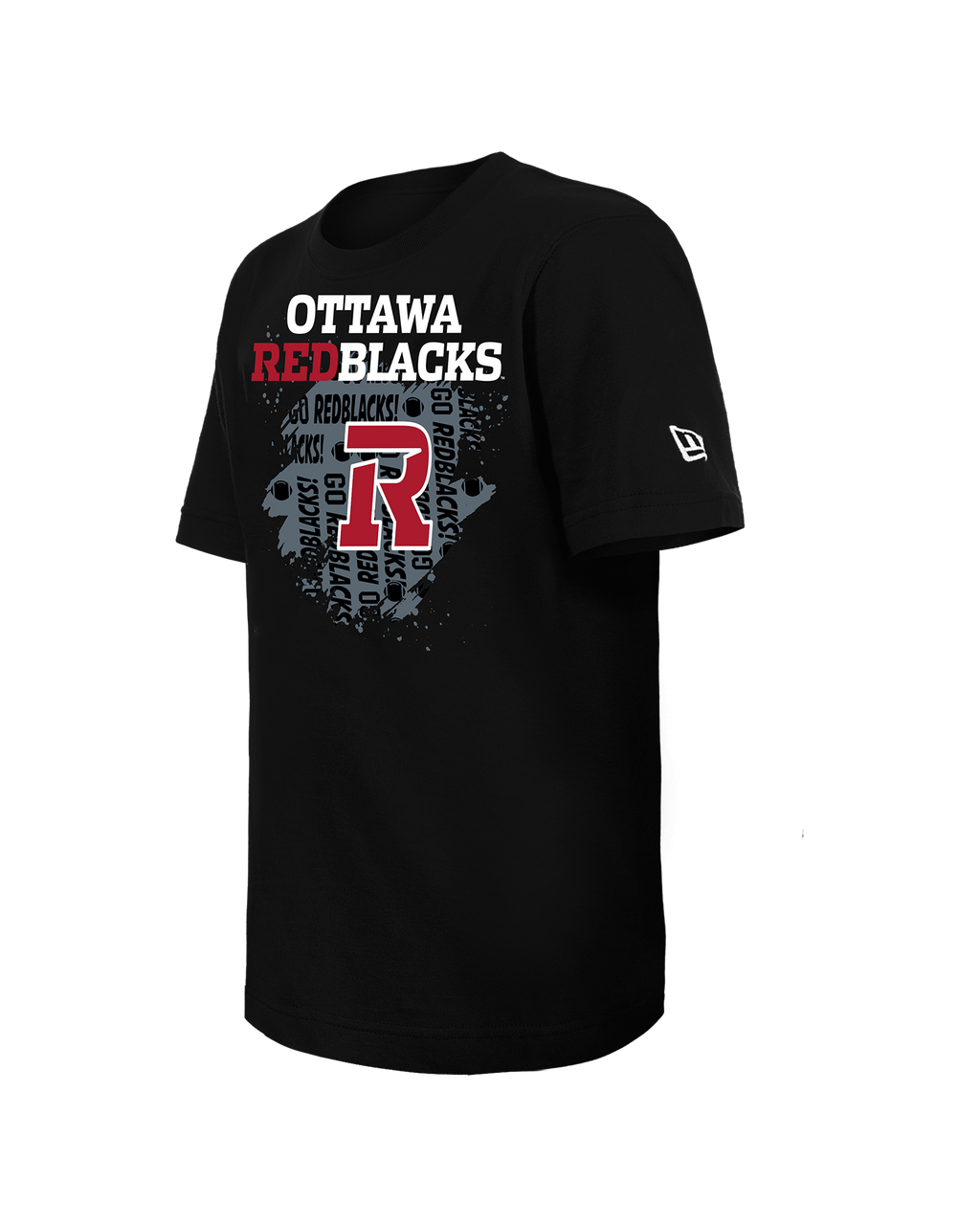 REDBLACKS YOUTH BLACK TEE