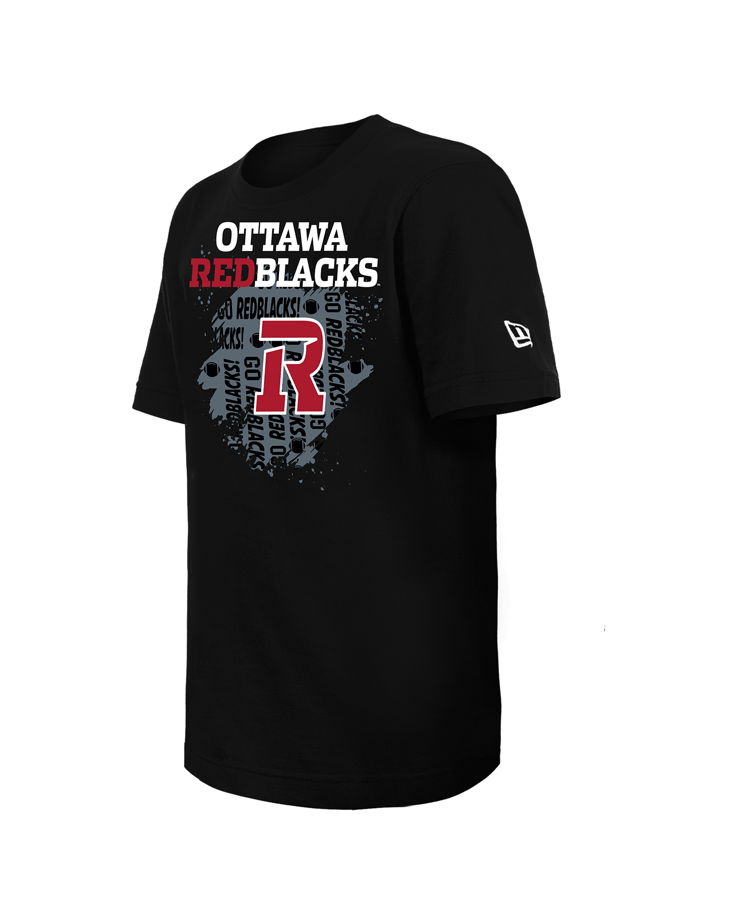 REDBLACKS YOUTH BLACK TEE