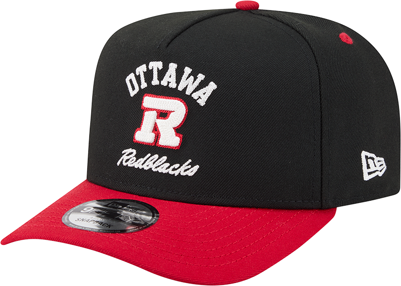 REDBLACKS TWO-TONE ARCHED 9FIFTY ADJUSTABLE CAP