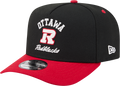 REDBLACKS TWO-TONE ARCHED 9FIFTY ADJUSTABLE CAP