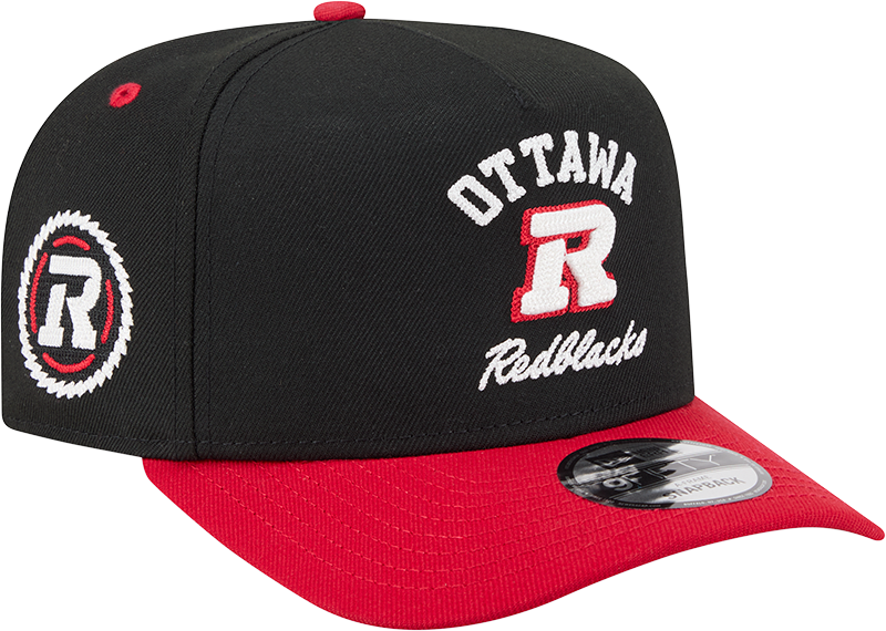 REDBLACKS TWO-TONE ARCHED 9FIFTY ADJUSTABLE CAP