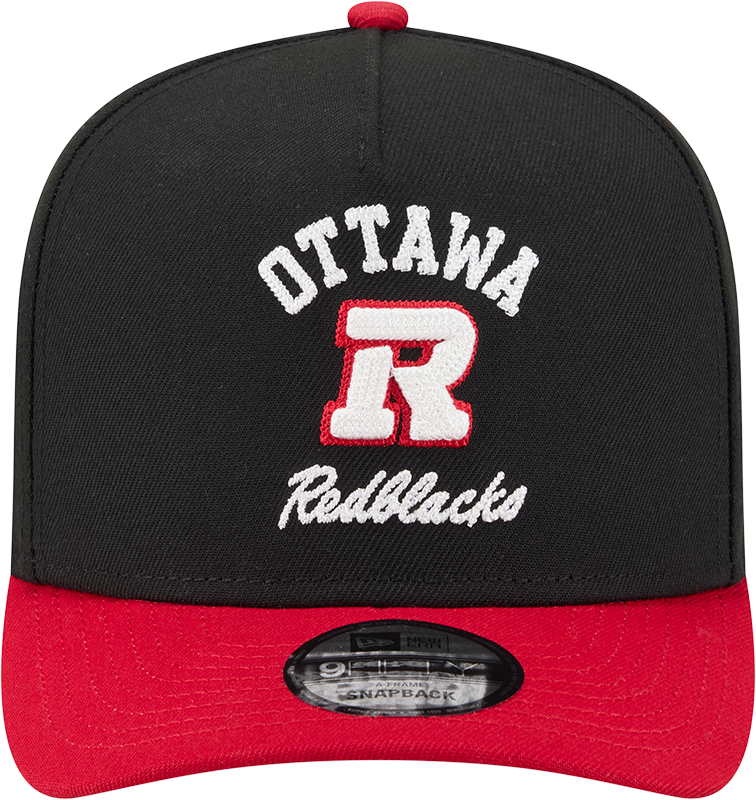 REDBLACKS TWO-TONE ARCHED 9FIFTY ADJUSTABLE CAP