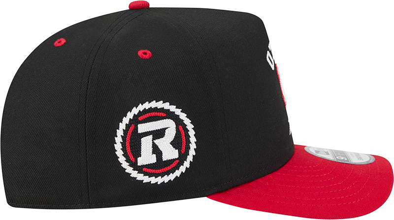 REDBLACKS TWO-TONE ARCHED 9FIFTY ADJUSTABLE CAP