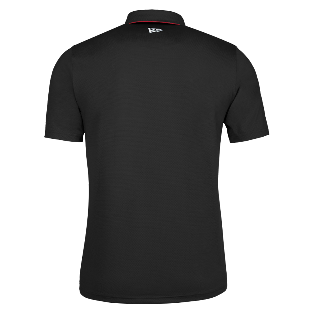 REDBLACKS WHITE LOGO DRIVE POLO