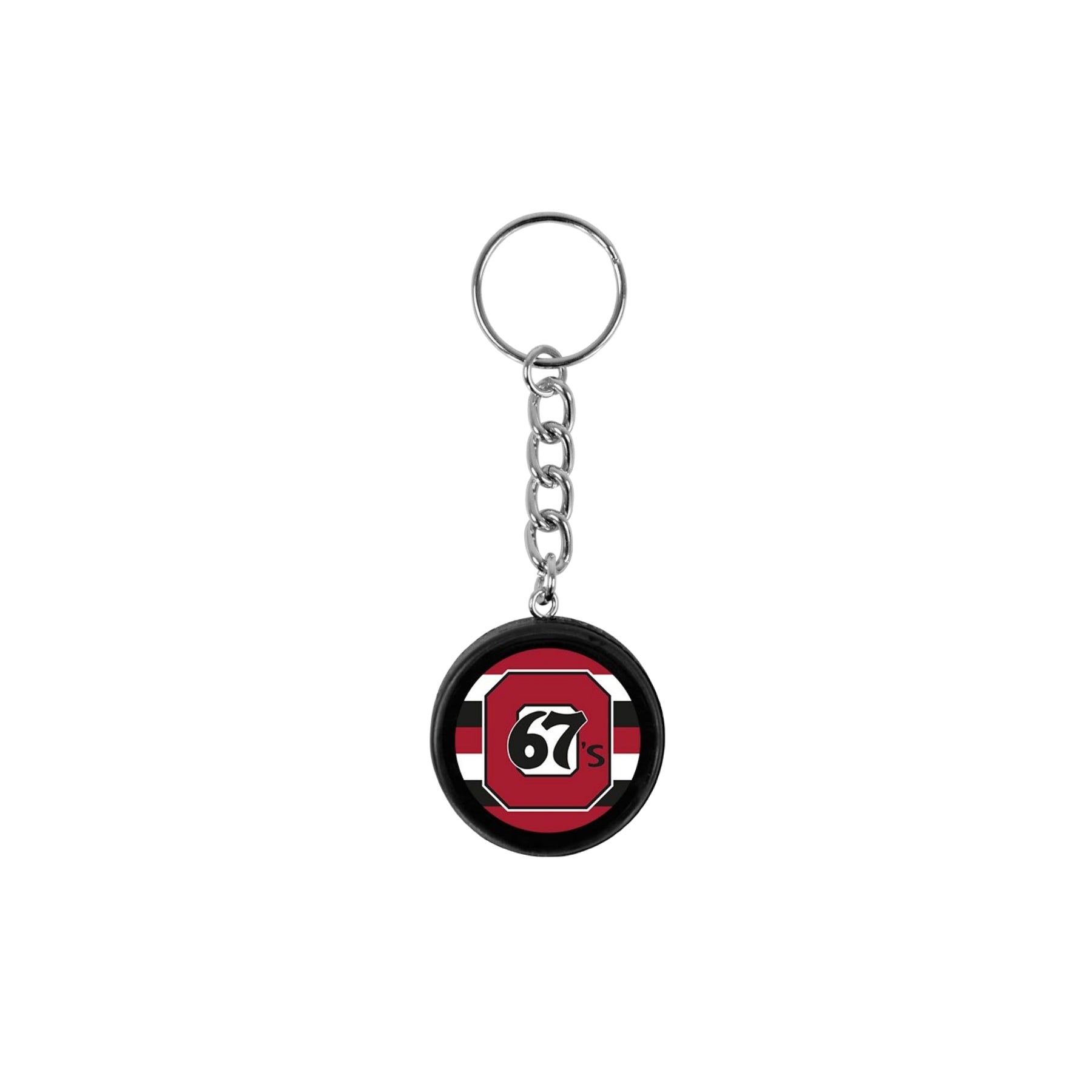 67's MINI PUCK KEYCHAIN