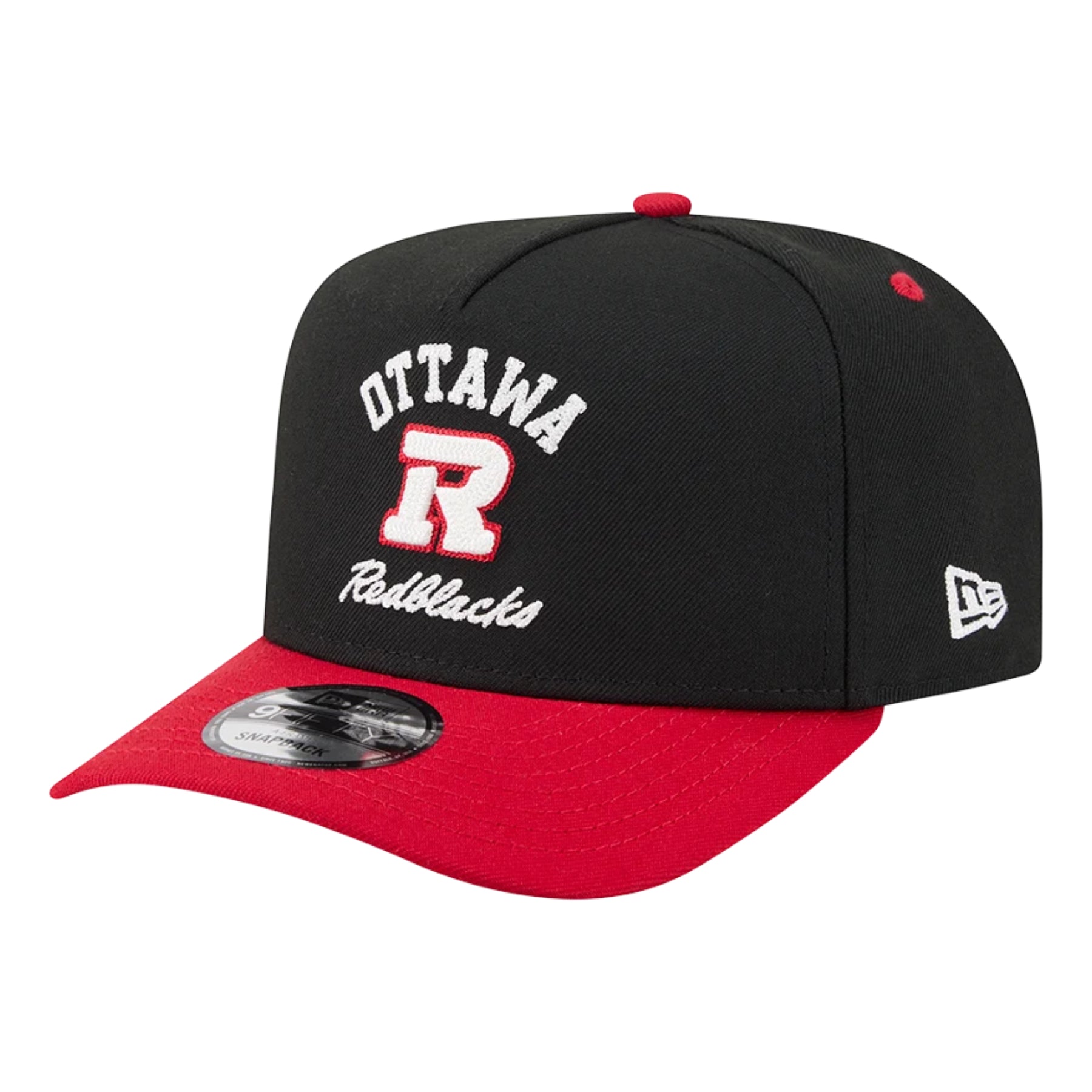 REDBLACKS TWO-TONE ARCHED 9FIFTY ADJUSTABLE CAP