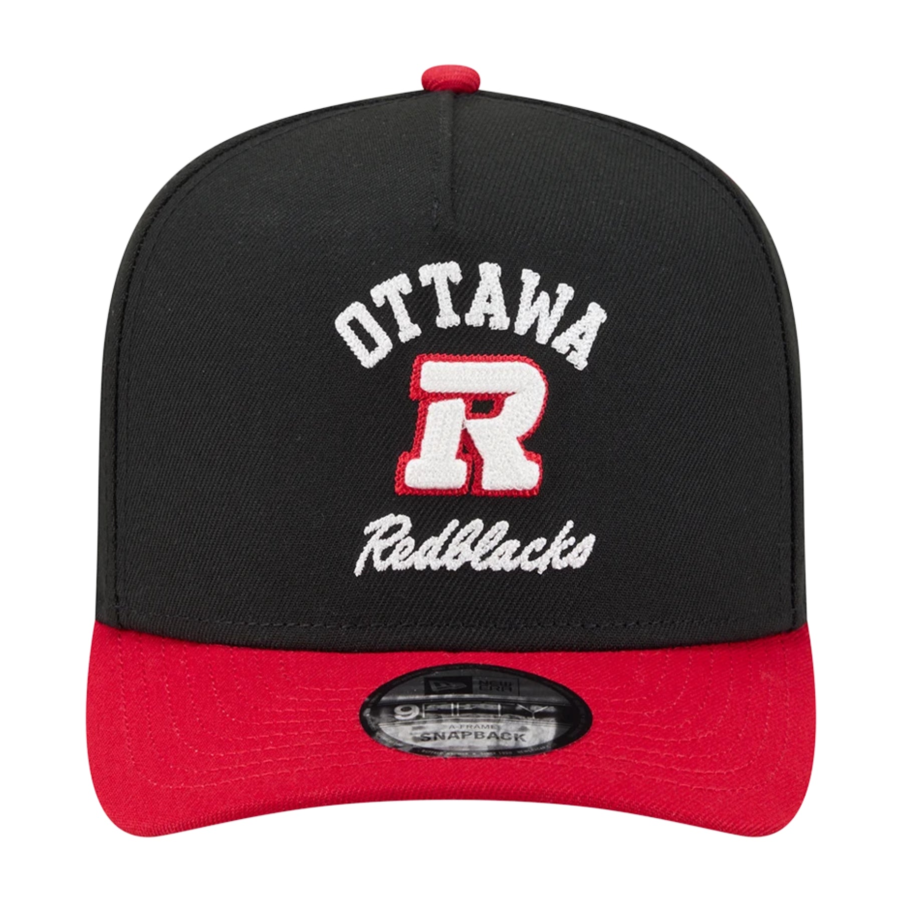 REDBLACKS TWO-TONE ARCHED 9FIFTY ADJUSTABLE CAP