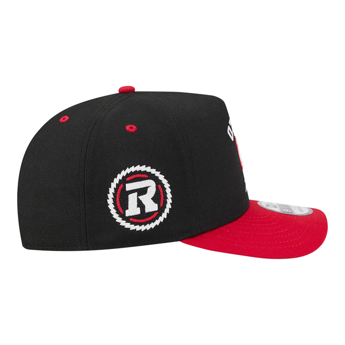 REDBLACKS TWO-TONE ARCHED 9FIFTY ADJUSTABLE CAP