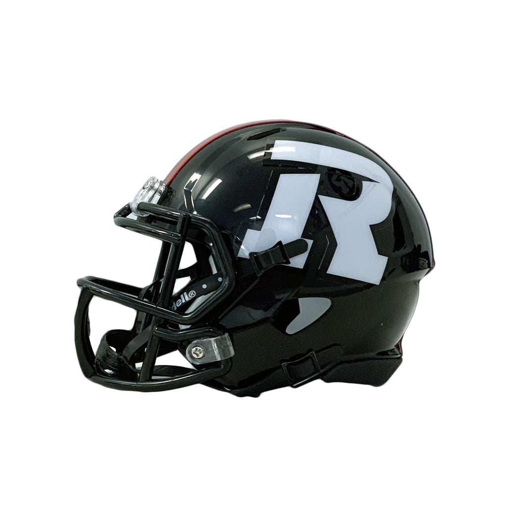 REDBLACKS BEHIND THE R MINI REPLICA HELMET