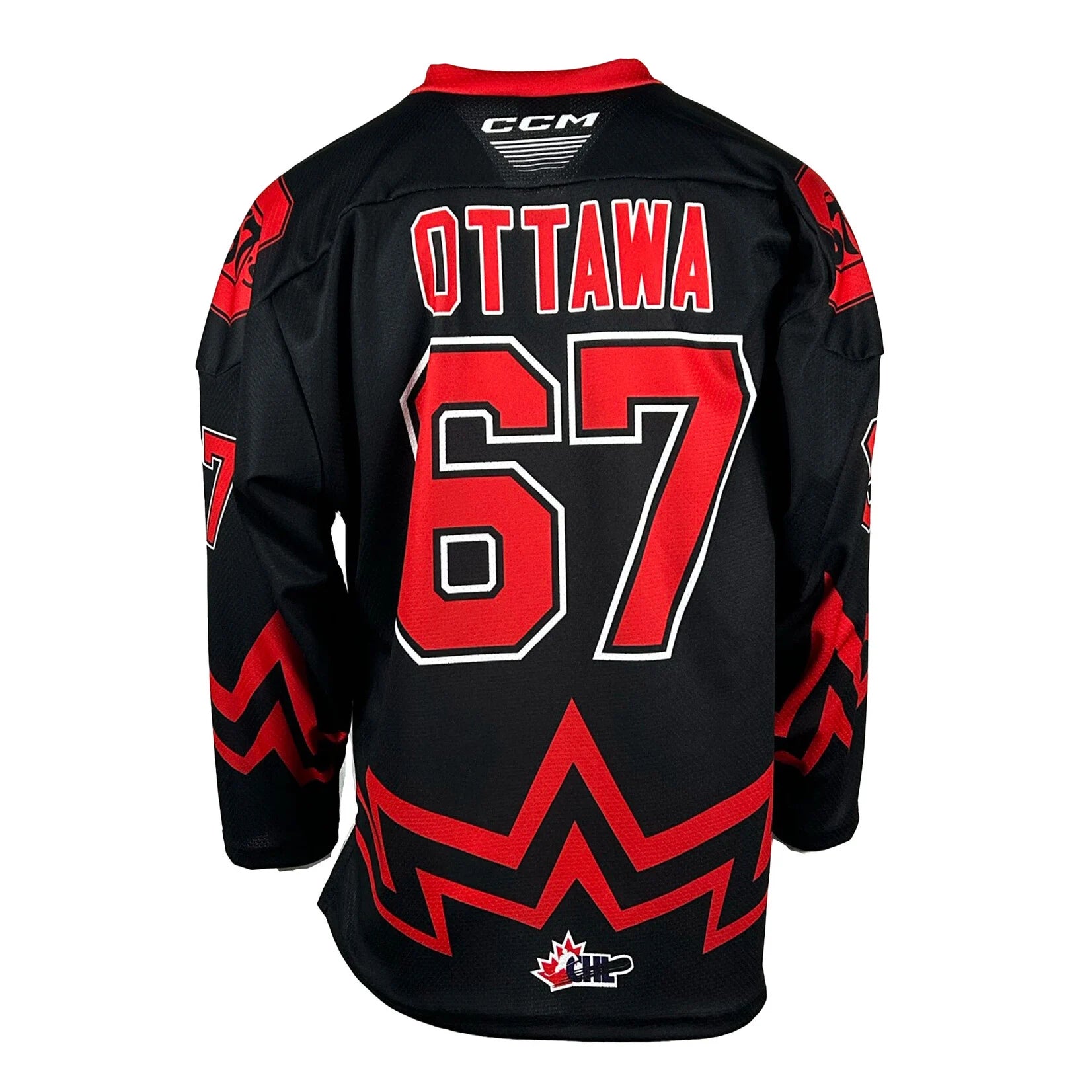 67'S BLACK NEXT GEN ANGRY PUCK JERSEY