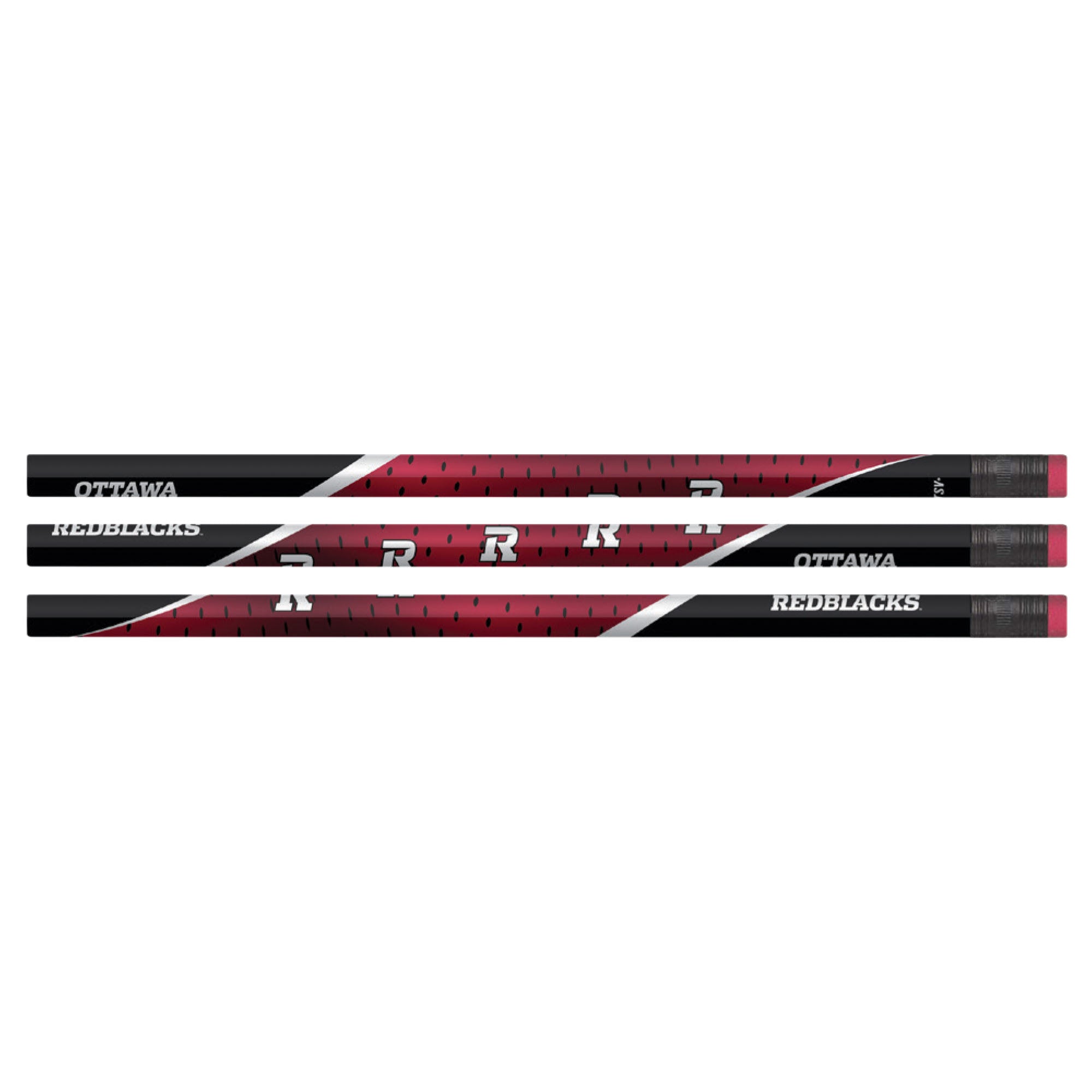 REDBLACKS PENCIL SET - 3 PACK