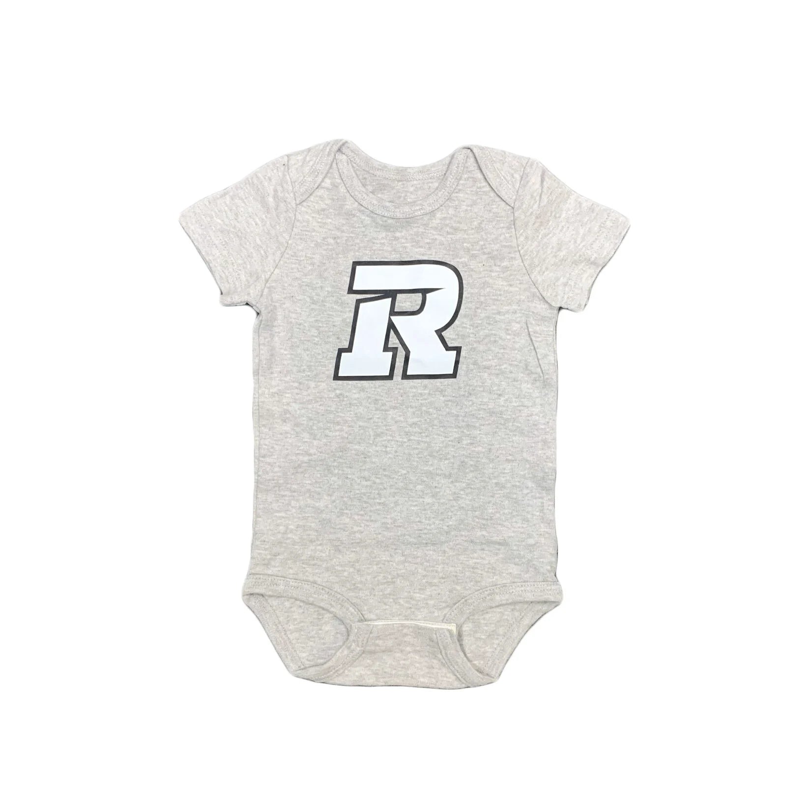 REDBLACKS BEHIND THE R ONESIE