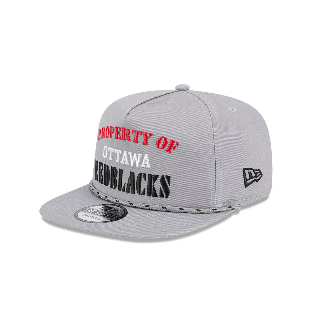 REDBLACKS STENCIL GOLFER HAT