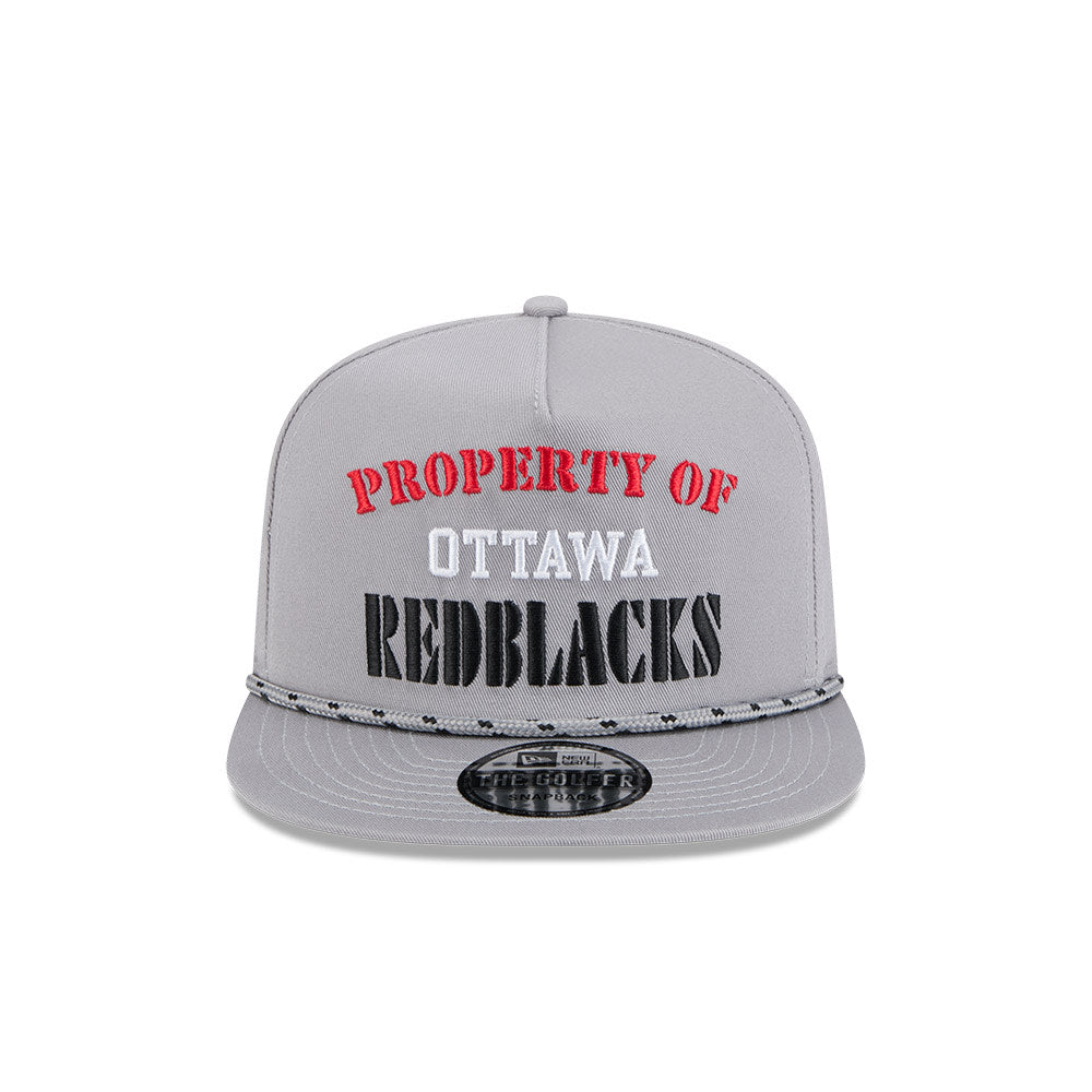 REDBLACKS STENCIL GOLFER HAT