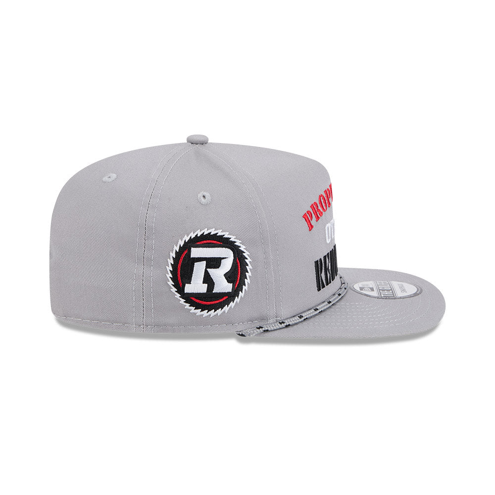 REDBLACKS STENCIL GOLFER HAT