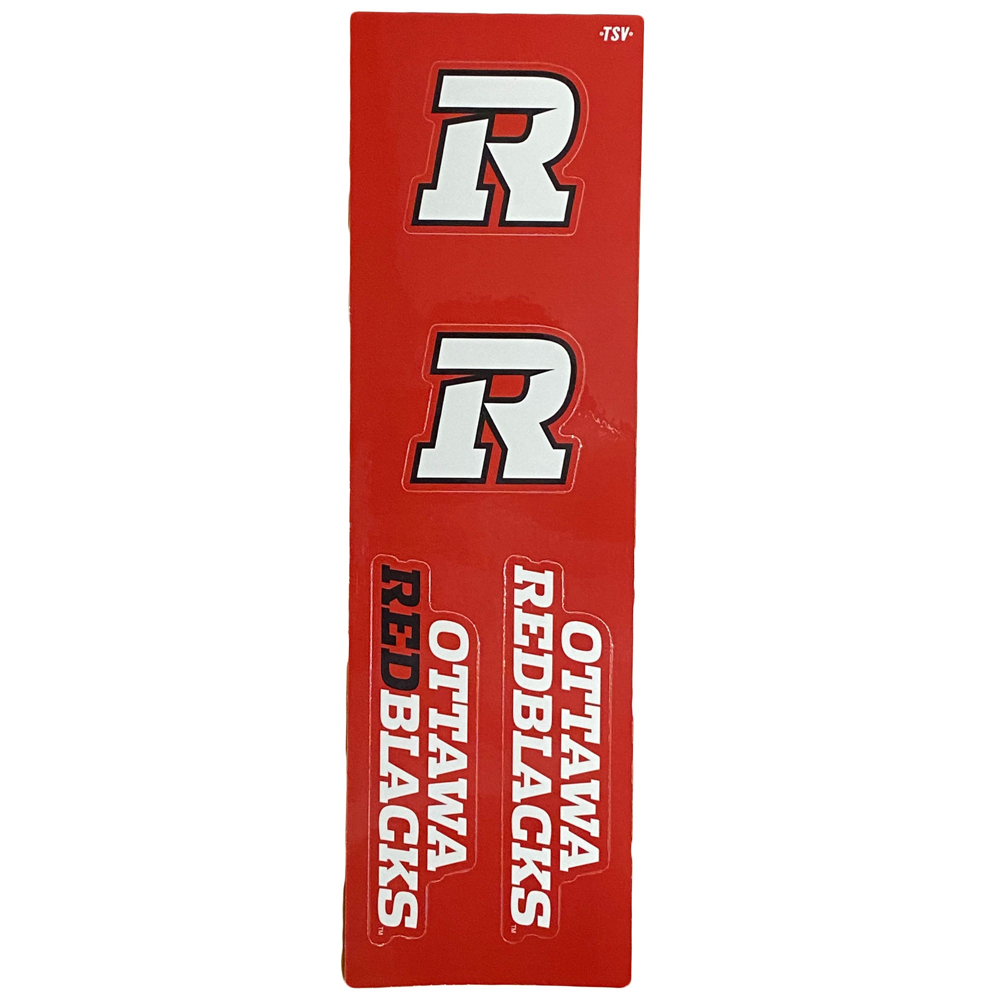 REDBLACKS STICKER SHEET