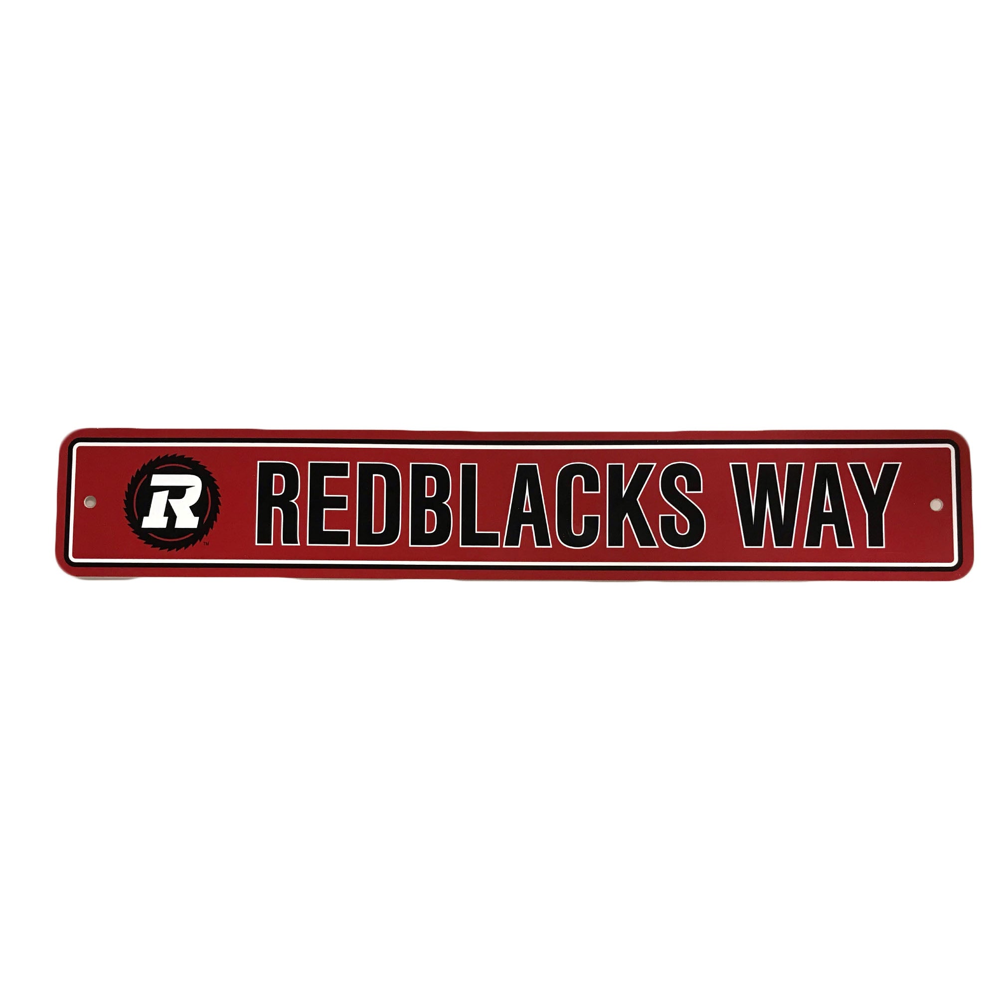 REDBLACKS STREET SIGN