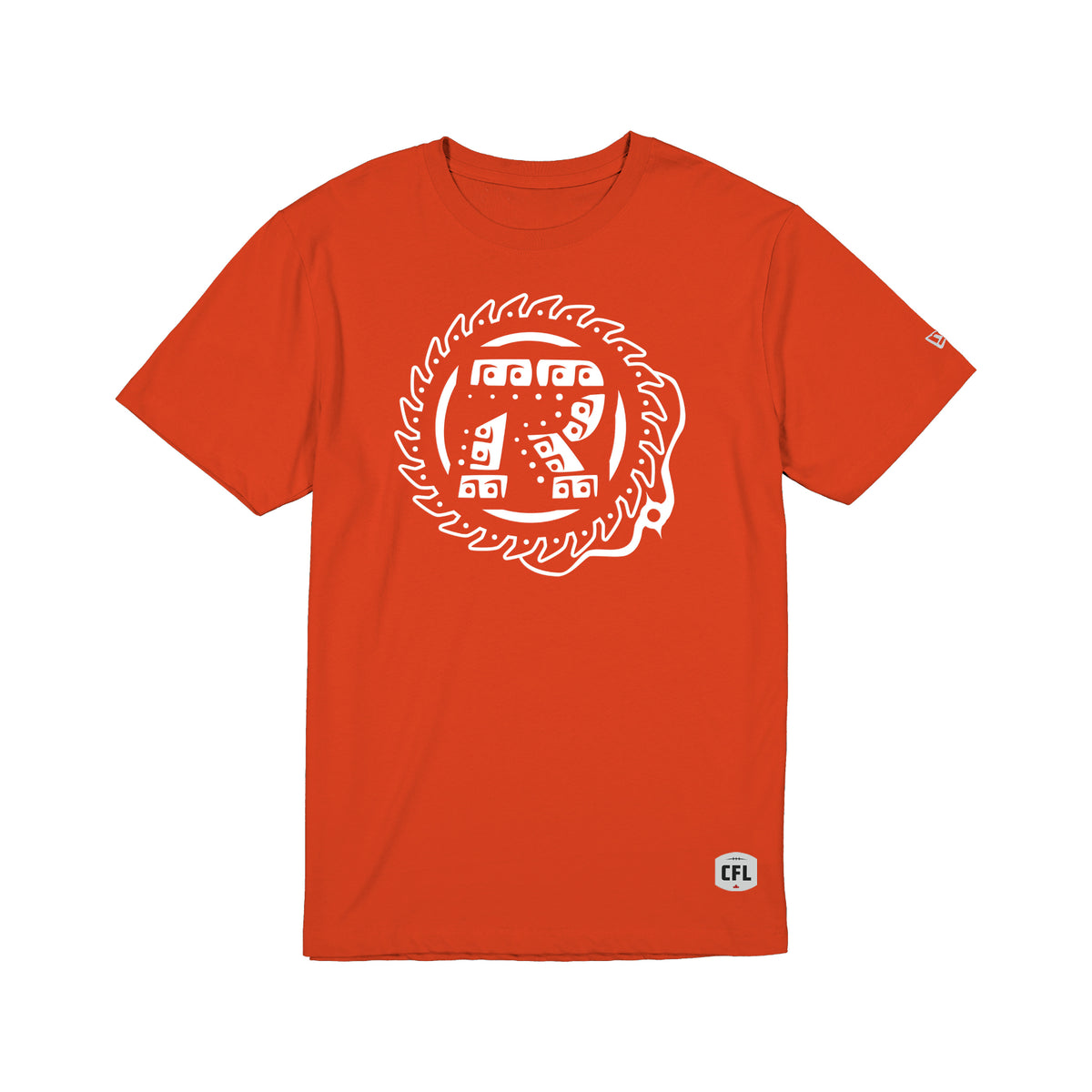 REDBLACKS T AND R ORANGE TEE