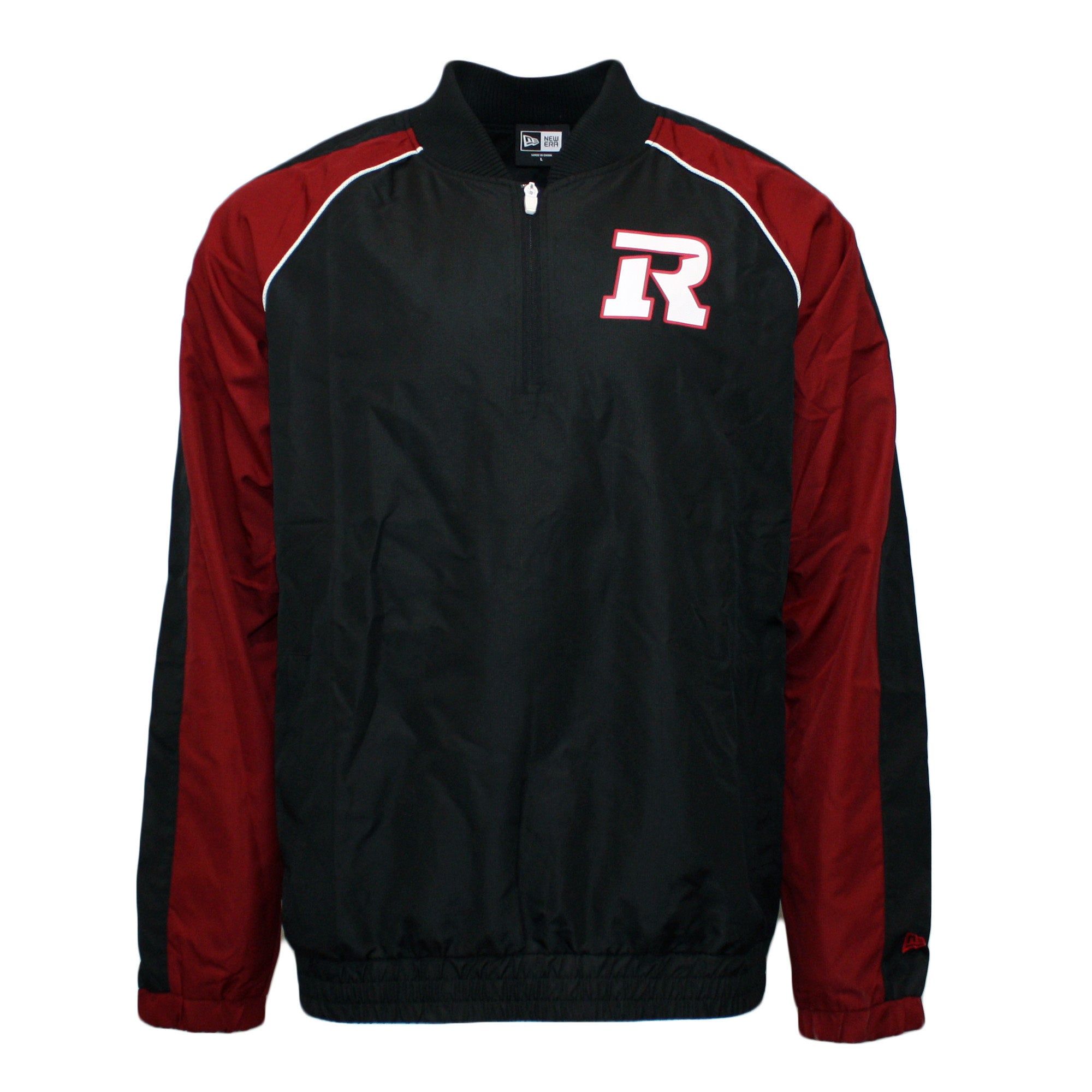 REDBLACKS WINDBREAKER QUARTER ZIP JACKET